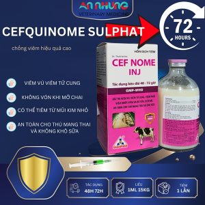 SAGOPHAR CEF NOME INJ - CEFQUINOME SULPHAT - Chai