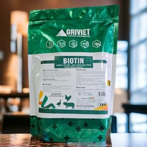 AGRI BIOTIN 1kg - Cắn mổ, mọc lông, nứt móng - Gói 10in1