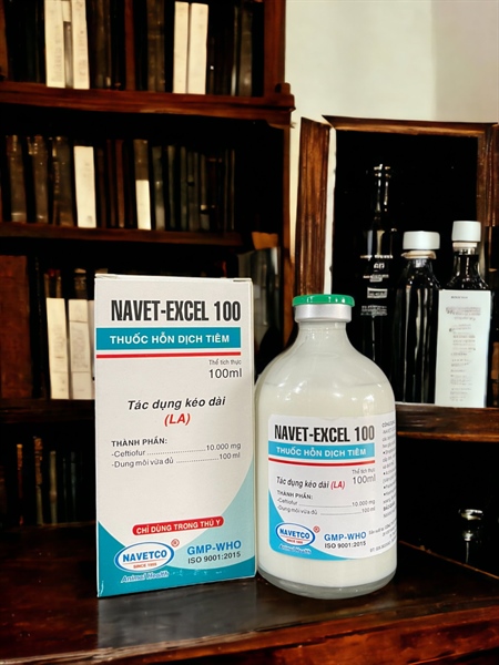 NAVET EXCEL 10% 100ml - Ceftifour - Lọ 100ml