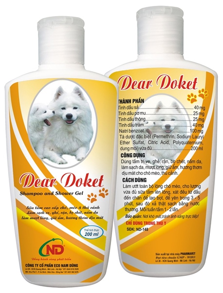 ND Dear Doket THẢO DƯỢC 200ml - chai - Ảnh 3