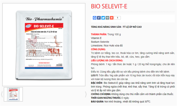 BIO SELEN E - Gói 1kg - Ảnh 3