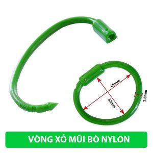 Alternative view of Vòng nhựa xỏ mũi Bò - cái