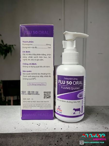 Sagophar FLU 50 ORAL 100ml - Ảnh 4