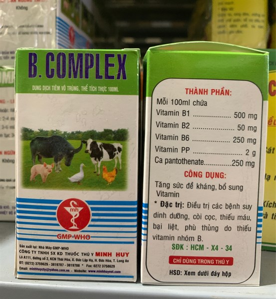MINH HUY BCOMPLEX 100 ml - Ảnh 2