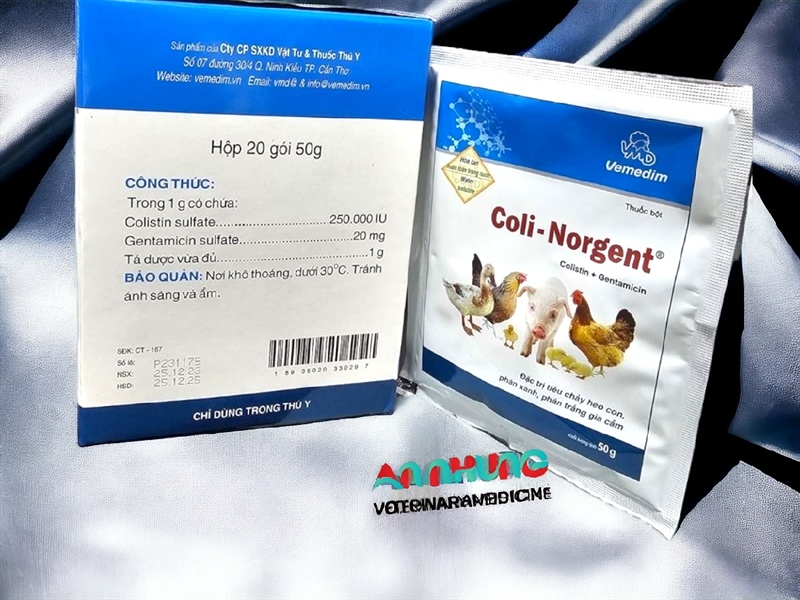 VMD Coli Norgent 50gr - Ảnh 3