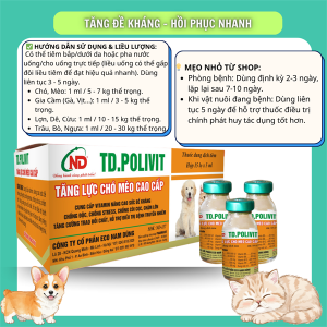 ND Polivit (Bổ cao cấp chó,mèo) 5ml