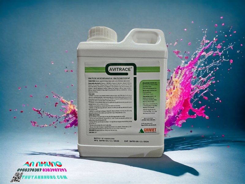 AGRI AVITRACE 1 Lít - Tăng sản lượng trứng, duy trì thời gian đẻ, tăng tỷ lệ phôi ấp nở - Ảnh 3