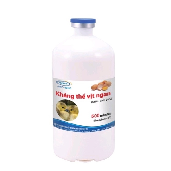 Kháng Thể 5 bệnh- CNC ANTI DHV (Tembusu, Adeno, Circo,ND, H9) 500ml - Ảnh 2