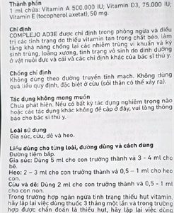 Alternative view of LIVISTO COMPLEJO - AD3E 100ml - Chai 100ml