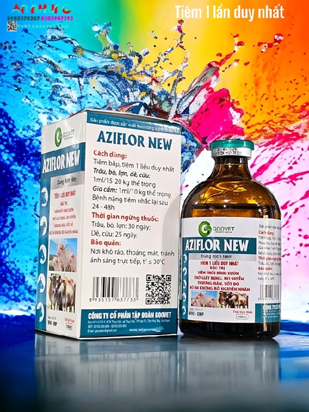 GOOVET AZIFLOR NEW - Đặc trị hô hấp 1 liều duy nhất - Ảnh 3