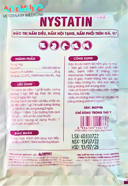 AGRI NYSTATIN PLUS 1kg - Ảnh 5