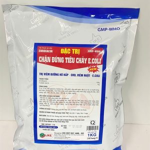 Alternative view of LIKE ENROXACIN ĐẶC TRỊ CHẶN ĐỨNG TIÊU CHẢY E.COLI - 1 Kg - Gói 10in1