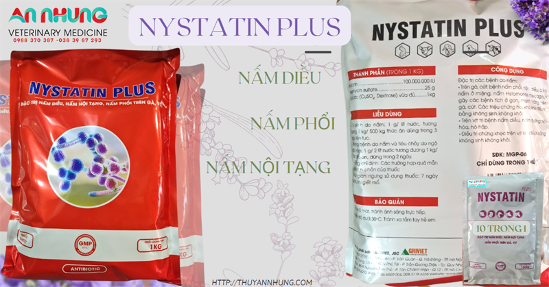 AGRI NYSTATIN PLUS 1kg - Ảnh 3