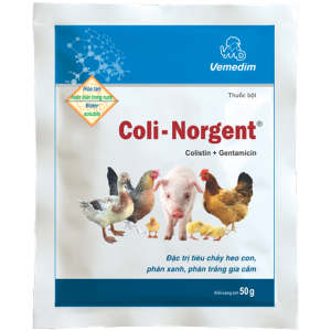 Alternative view of VMD Coli Norgent 50gr