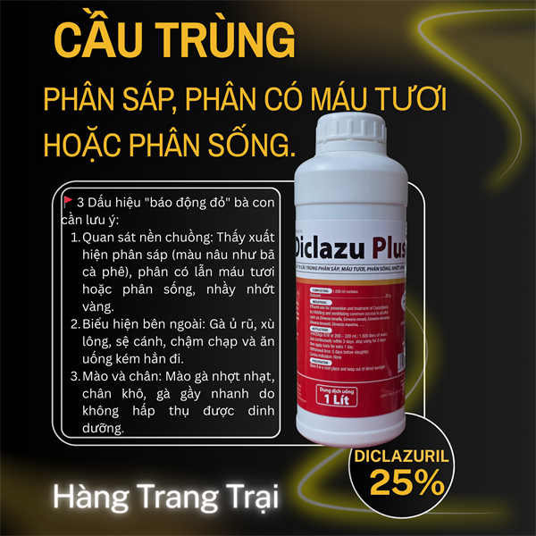AGRI DICLAZURIL 2.5% PLUS 1 lít - Ảnh 2