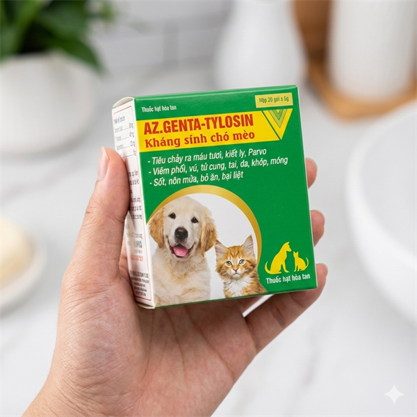 Viavet Genta Tylosin 5gr - Chó, Mèo - Ảnh 2