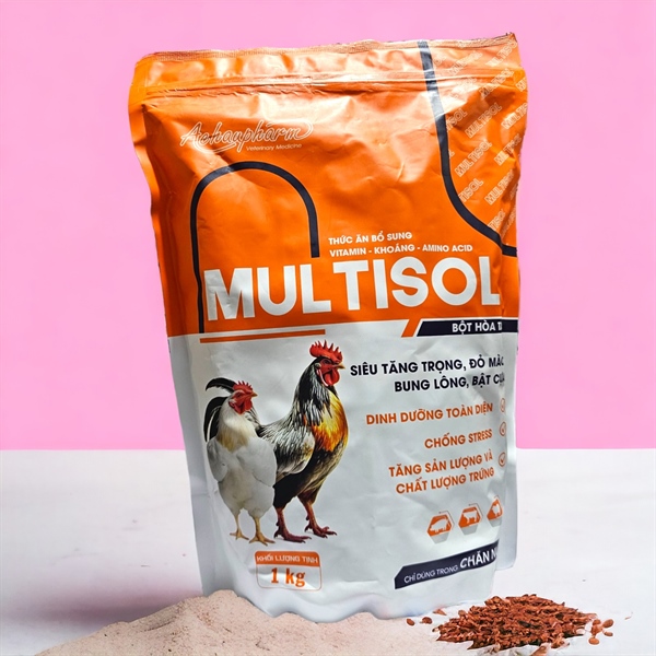 Á CHÂU MULTISOL 1kg - Thuốc Bổ Cao Cấp - Ảnh 3