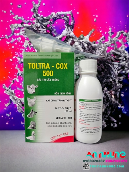 Á CHÂU TOLTRA COX 500 - 100ml Oral - Ảnh 2