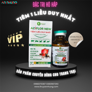 Alternative view of (CH 56) GOOVET AZIFLOR NEW - Đặc trị hô hấp 1 liều duy nhất