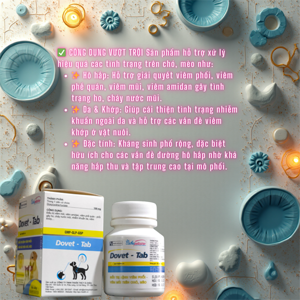 Á CHÂU DOVET TAB (viên) - Ảnh 5