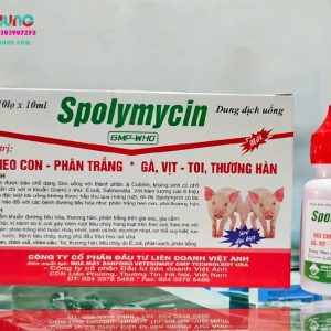 Alternative view of VIAVET Spolymycin Oral 10ml - Colistin, tiêu chảy nước hồng