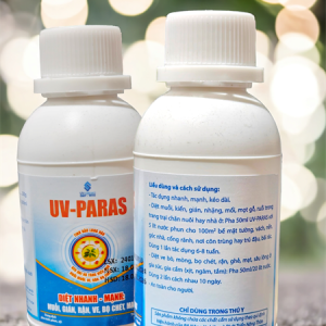 Alternative view of UV PARAS 100ml (diệt mạt gà - rận - bọ chét trên vật nuôi )