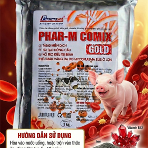 PHAR-M COMIX GOLD 1kg - Tạo máu, Mycosuis - Gói
