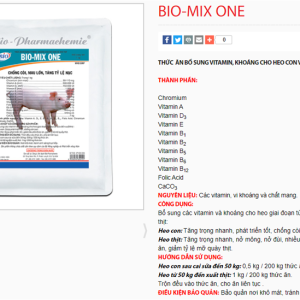 Alternative view of Bio Mix One 1kg