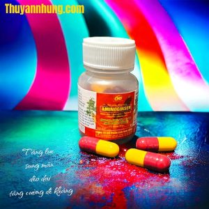 Alternative view of ND AMINOGINSEN - Nhân sâm bổ gà đá