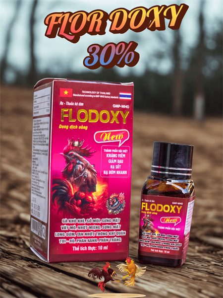 PROVIVET Flodoxy extra plus 10ml - Gà đá - Ảnh 2