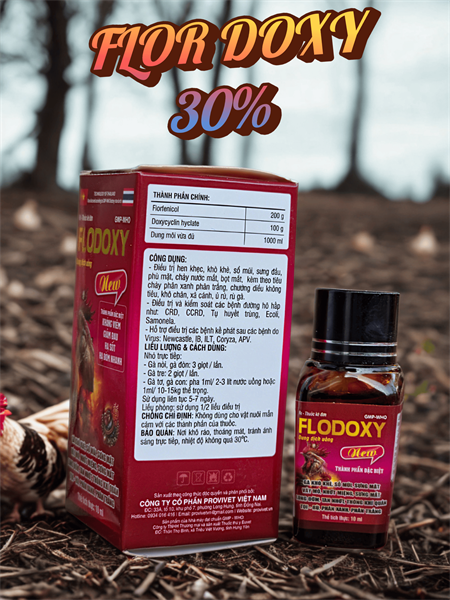 PROVIVET Flodoxy extra plus 10ml - Gà đá - Ảnh 5