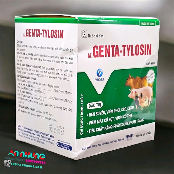 VIAVET Genta Tylosin - Ảnh 3