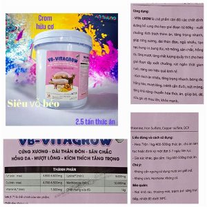 Alternative view of VB VITA GROW - CROM HỮU CƠ - 5kg/xô