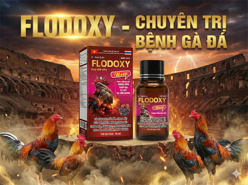 PROVIVET Flodoxy extra plus 10ml - Gà đá