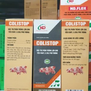Alternative view of ND COLISTOP Oral 100ml - Phân trắng lợn con