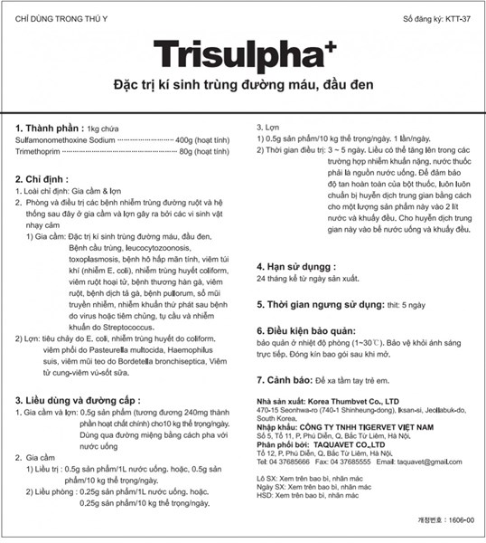 TIGERVET TRISULPHA+ 100gr - Ảnh 2