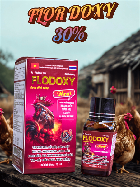 PROVIVET Flodoxy extra plus 10ml - Gà đá - Ảnh 4