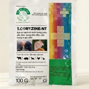 Nam Thai T.Coryzine 100gr - Đầu Đen, Cầu Trùng, Ký Sinh Trùng Đường Máu Cho Gia Cầm, Gia Súc. - Gói