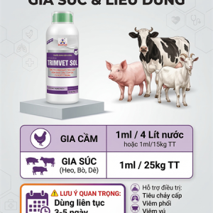 Alternative view of SAGOPHAR TRIMVET SOL 1 Lít - Chai 1l