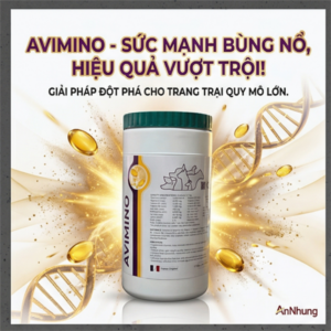 AGRIVIET AVIMINO - Vitamin AD3E - 1kg - Lon 1kg