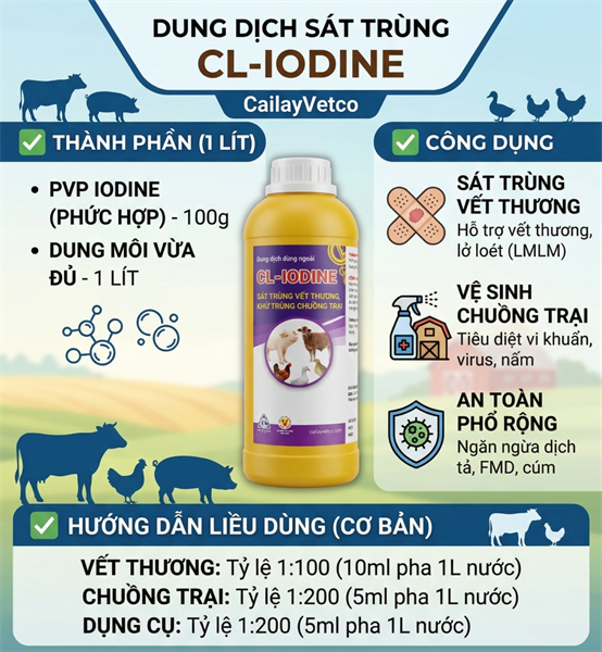CAI LẬY IODINE 1 LÍT - CHAI - Ảnh 5
