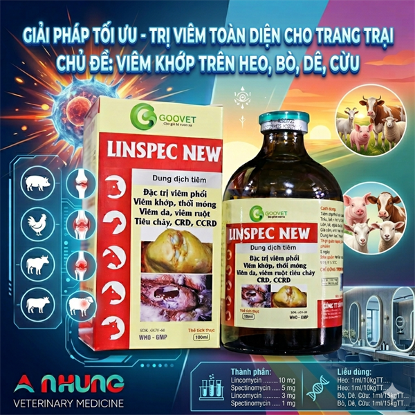 GOOVET LINSPEC NEW 100ml - Chai 100ml