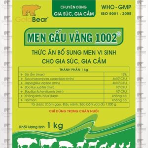 MEN GẤU VÀNG 1002 1kg - Gói