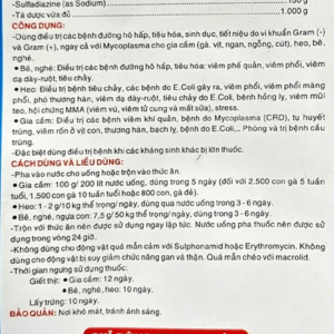 Alternative view of Quá Nãi Khang 20gr - tăng sữa, bổ máu, tiêu viêm và trị lỵ cho heo mẹ, phòng phân trắng cho heo con - Gói 20gr