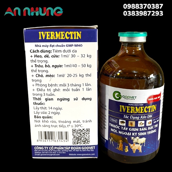 GOOVET IVERMECTIN 100ml - Lọ 100ml - Ảnh 4
