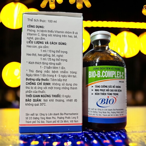 BIO BCOMPLEX C - Thùng 25 chai - Ảnh 3