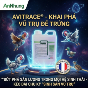 AGRI AVITRACE 1 Lít - Tăng sản lượng trứng, duy trì thời gian đẻ, tăng tỷ lệ phôi ấp nở - Can