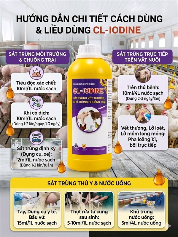 CAI LẬY IODINE 1 LÍT - CHAI - Ảnh 3