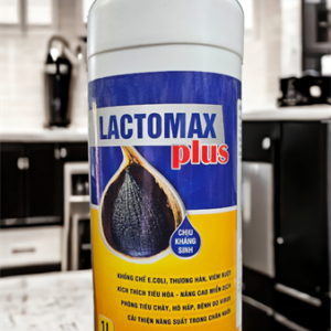 AGRIVIET LACTO MAX PLUS - Men tỏi Chịu kháng sinh 1 lít - Can
