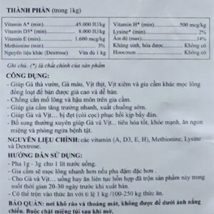 Alternative view of MEKONG D49 - QUICK HAIR - RA LÔNG NHANH 1kg - Gói 1Kg